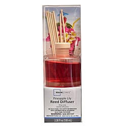 Reed Diffuser Fresh Cotton Scented 100ml - Red 