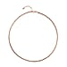 Rose Gold Overlay Sterling Silver Chain (Size - 18+ 2 Extender) with Lobster Clasp