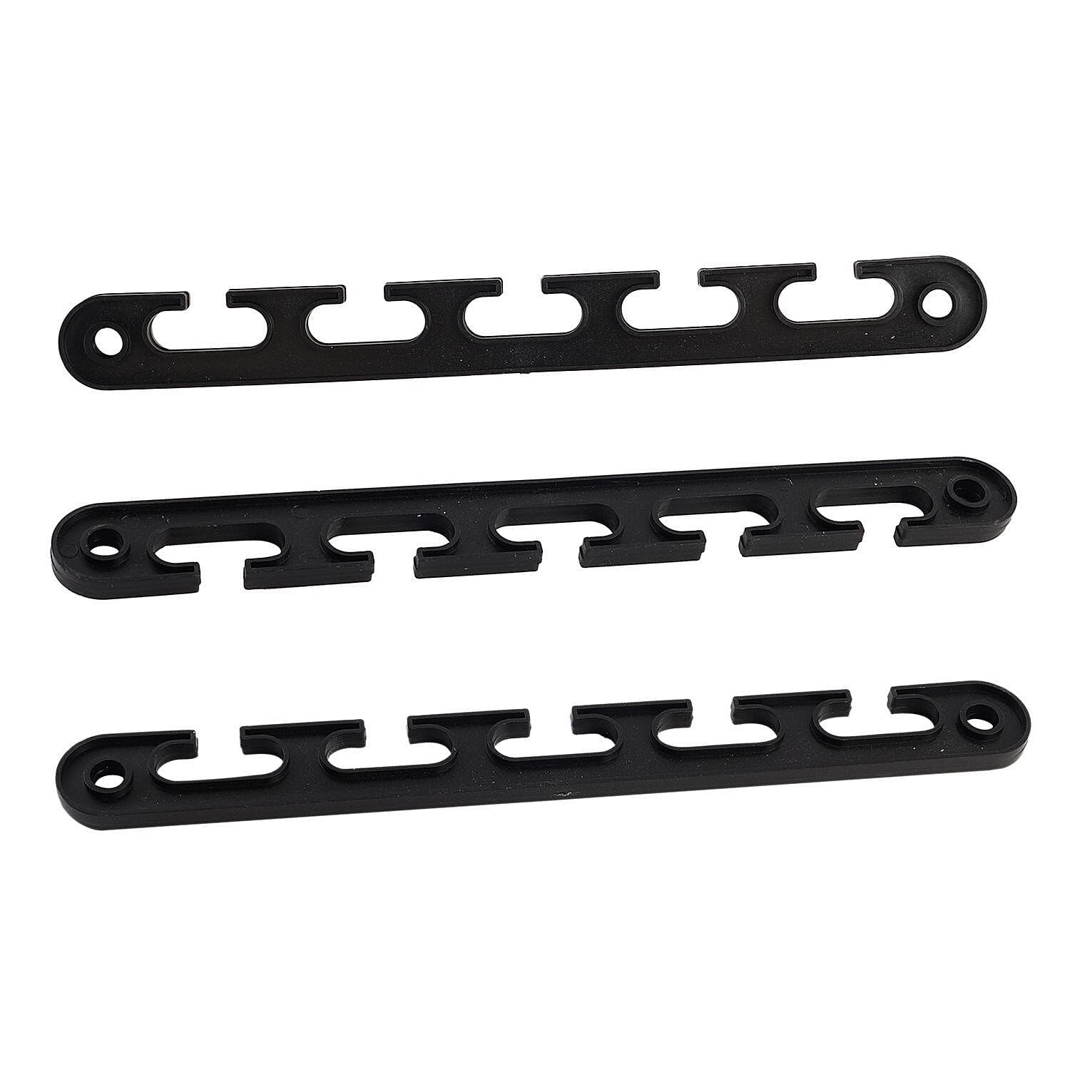 8 Piece Set - Space Saving Hanger (Size 10x7 Cm) - Black