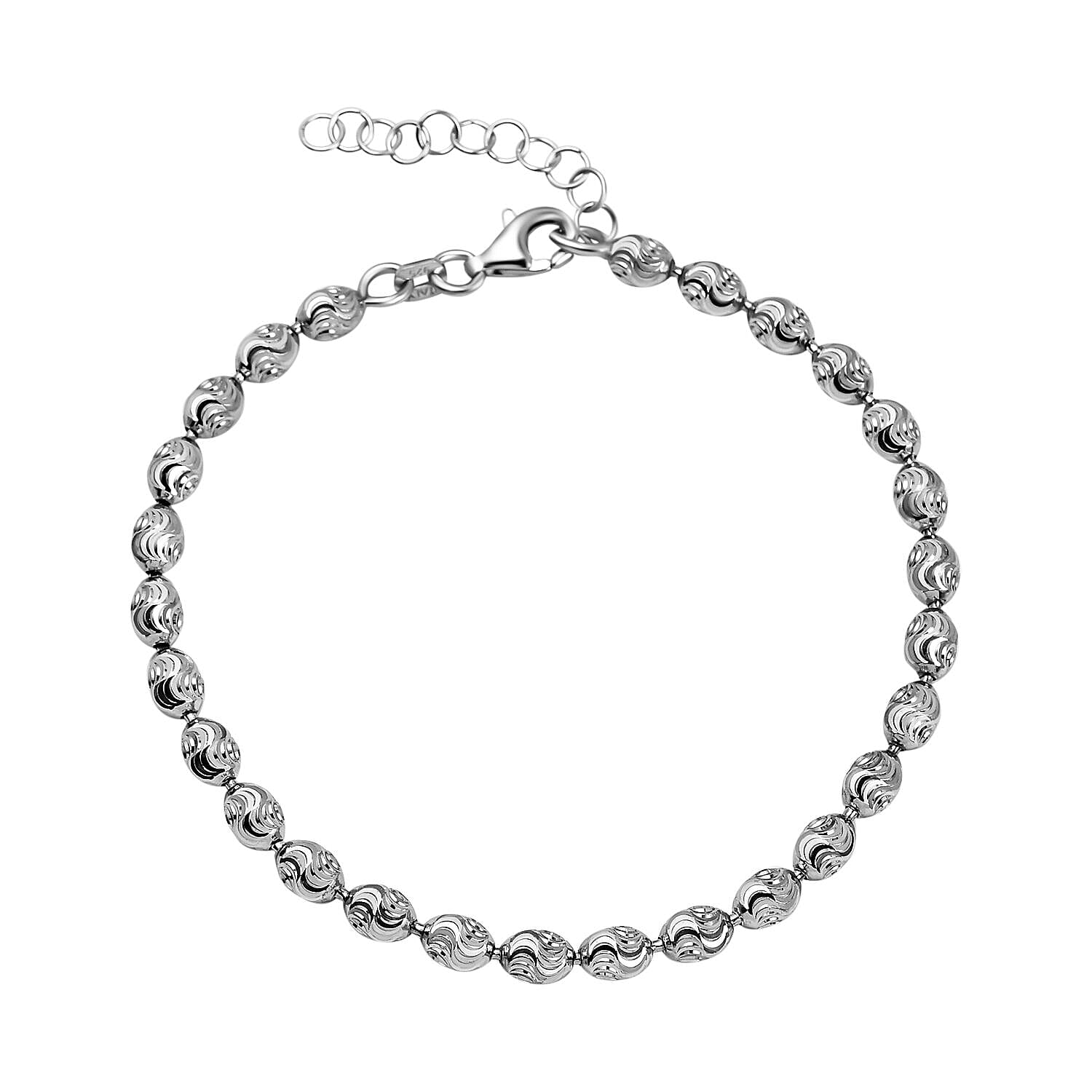 Silver bracelet extender deals