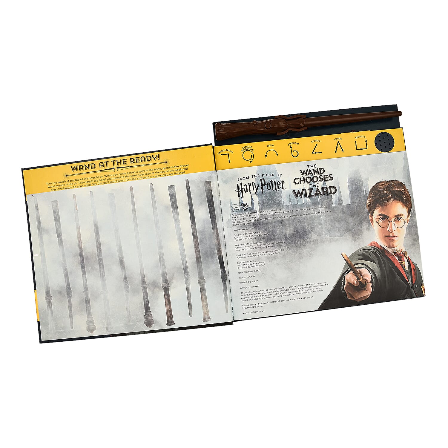 Doorbuster - Harry Potter Diary (The Wand Chooses the Wizard) - Blue