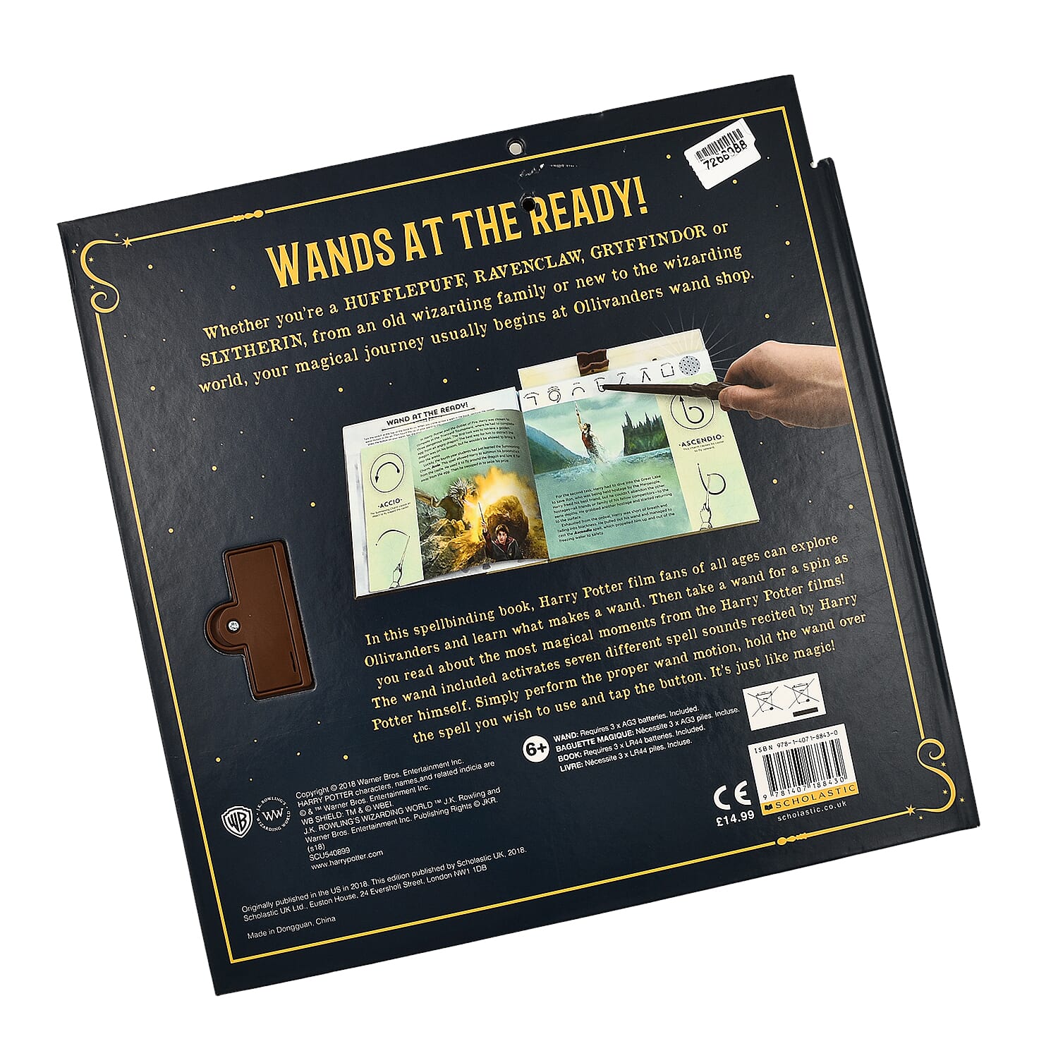 Doorbuster - Harry Potter Diary (The Wand Chooses the Wizard) - Blue