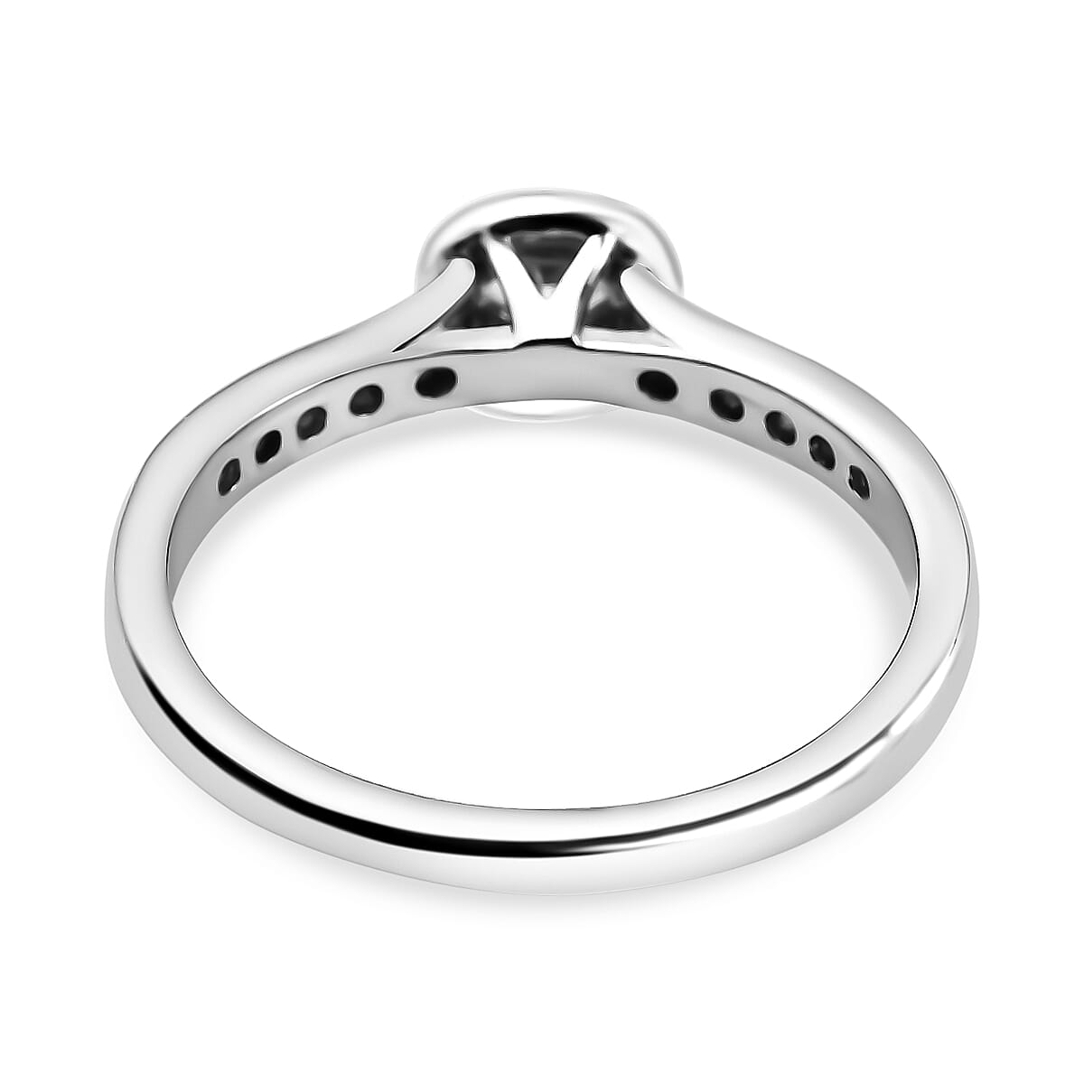 NY Closeout - 14K White Gold Diamond (SI-G-H) Ring 0.35 Ct.