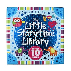 Set of 10 Books - My little Library of Animal Stories - Red 