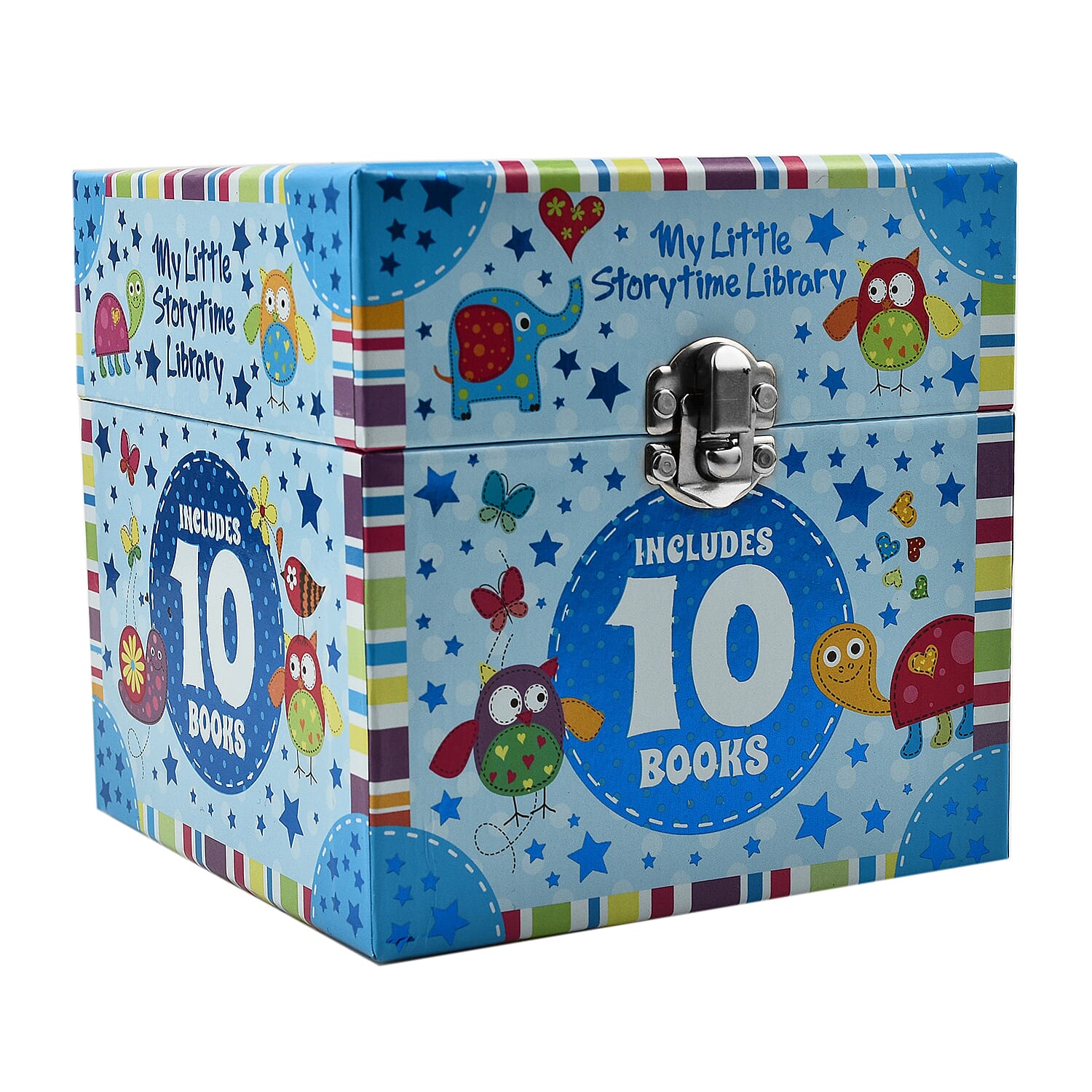 Set of 10 Books - My Little Storytime Library - Blue