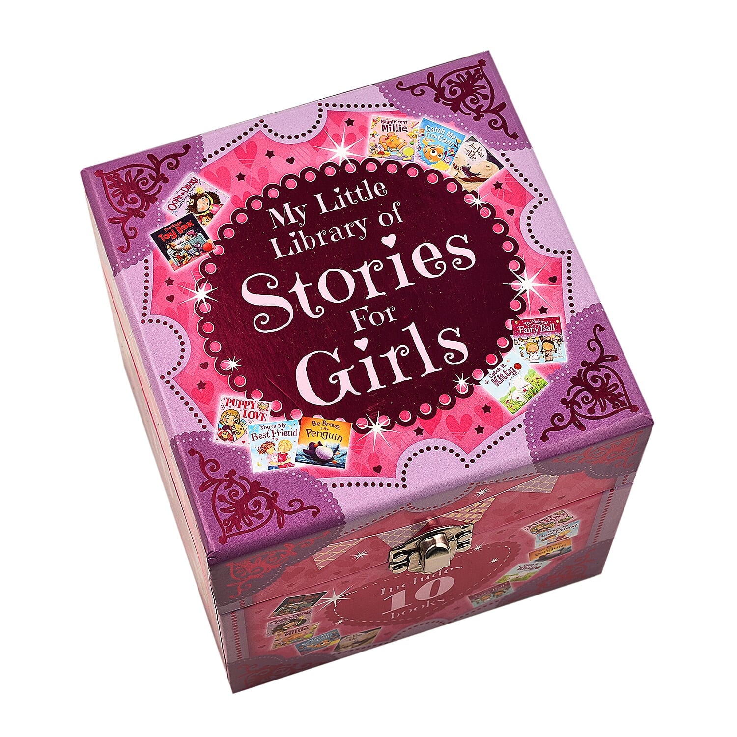 Doorbuster - Set of 10 Books - My little Library of Beautiful Stories - Pink