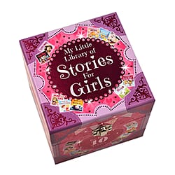 Set of 10 Books - My little Library of Animal Stories - Red 