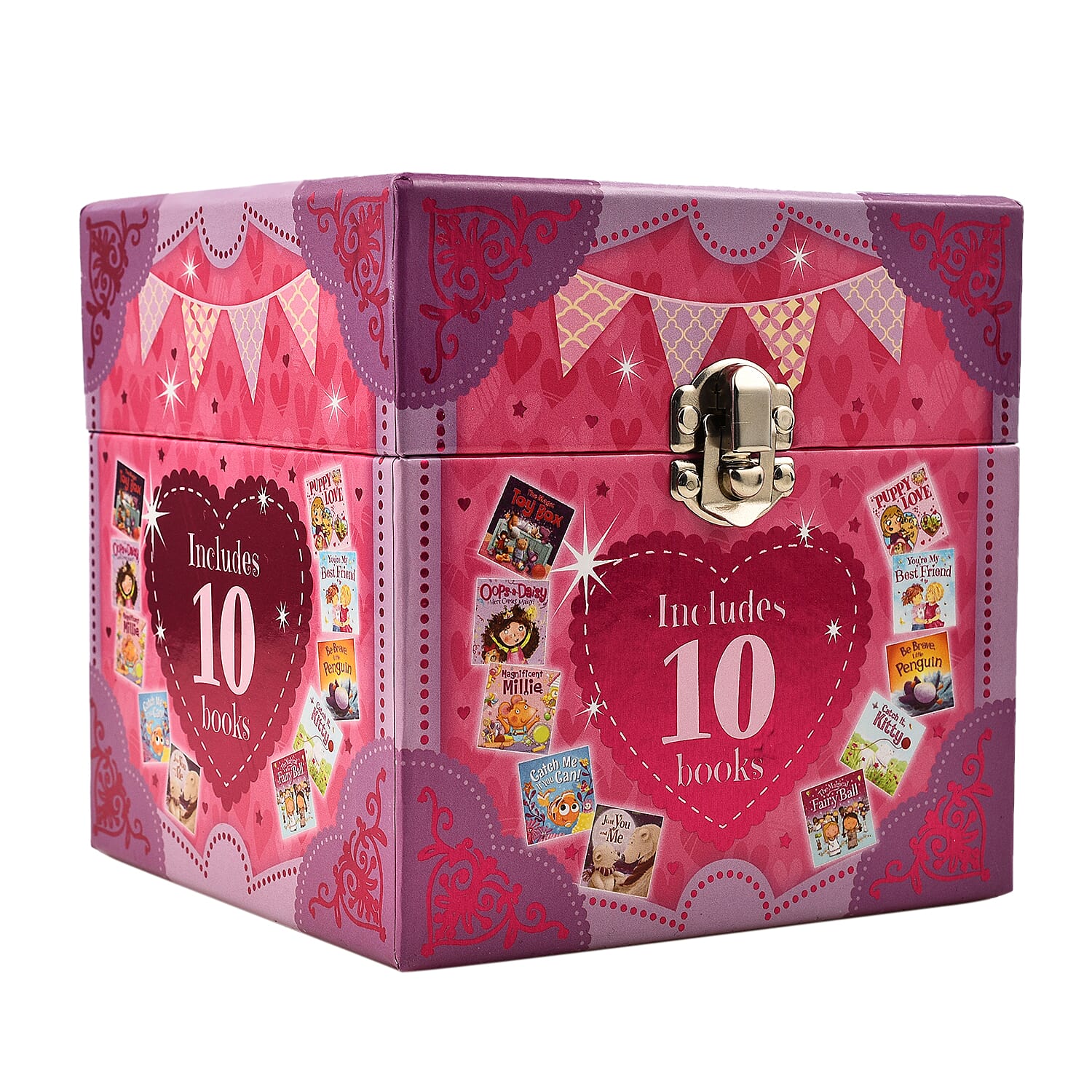 Doorbuster - Set of 10 Books - My little Library of Beautiful Stories - Pink