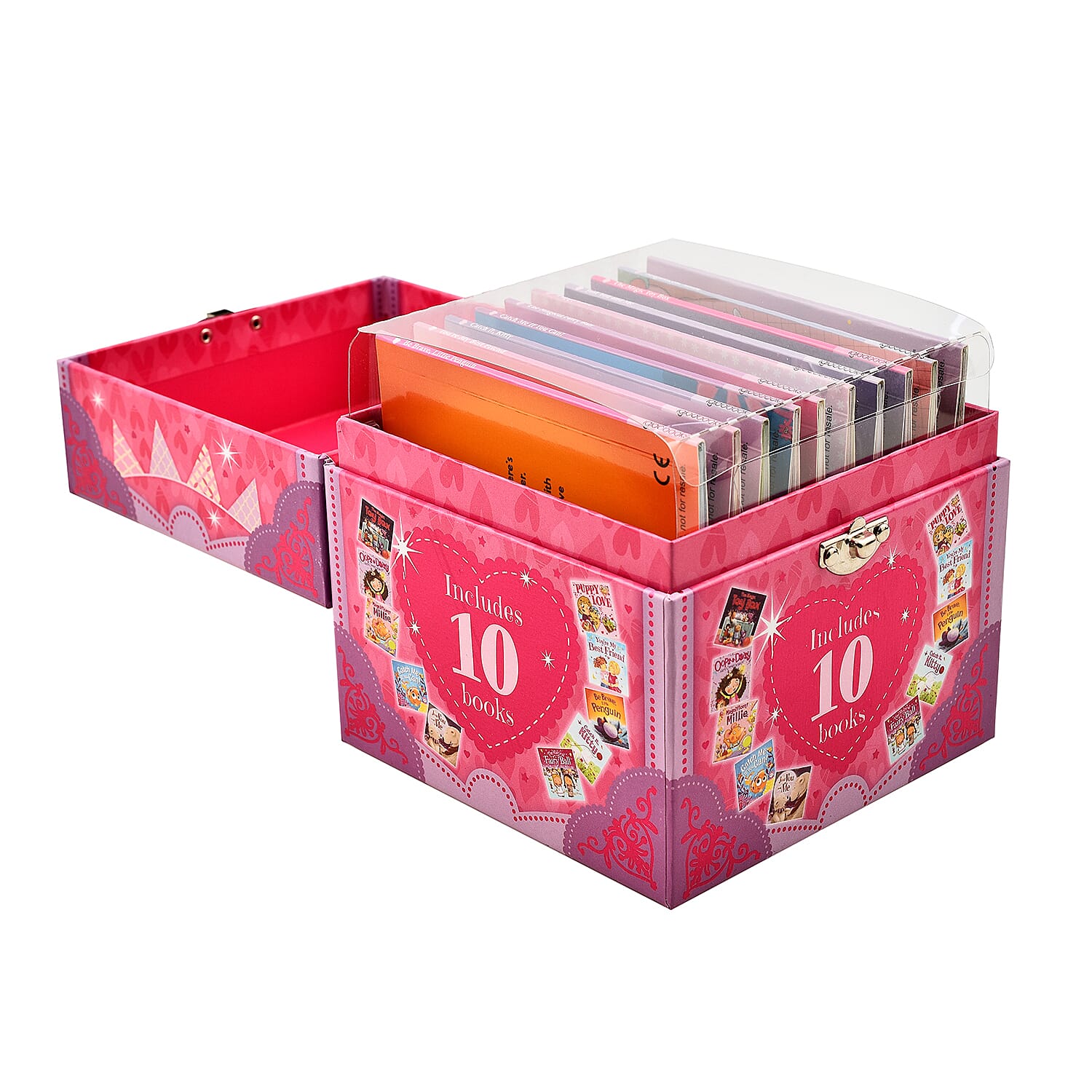 Doorbuster - Set of 10 Books - My little Library of Beautiful Stories - Pink