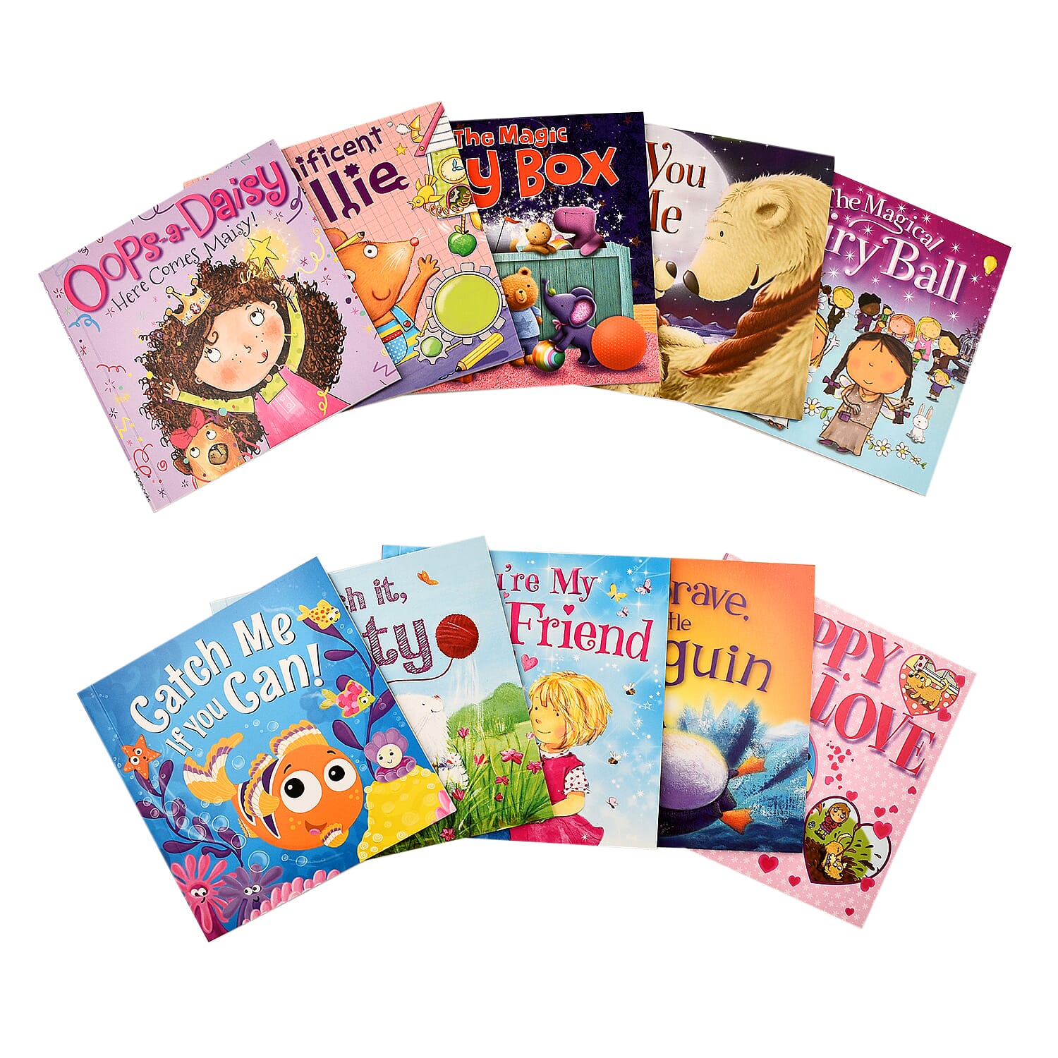 Doorbuster - Set of 10 Books - My little Library of Beautiful Stories - Pink