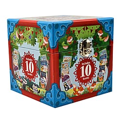 Set of 10 Books - My little Library of Animal Stories - Red 