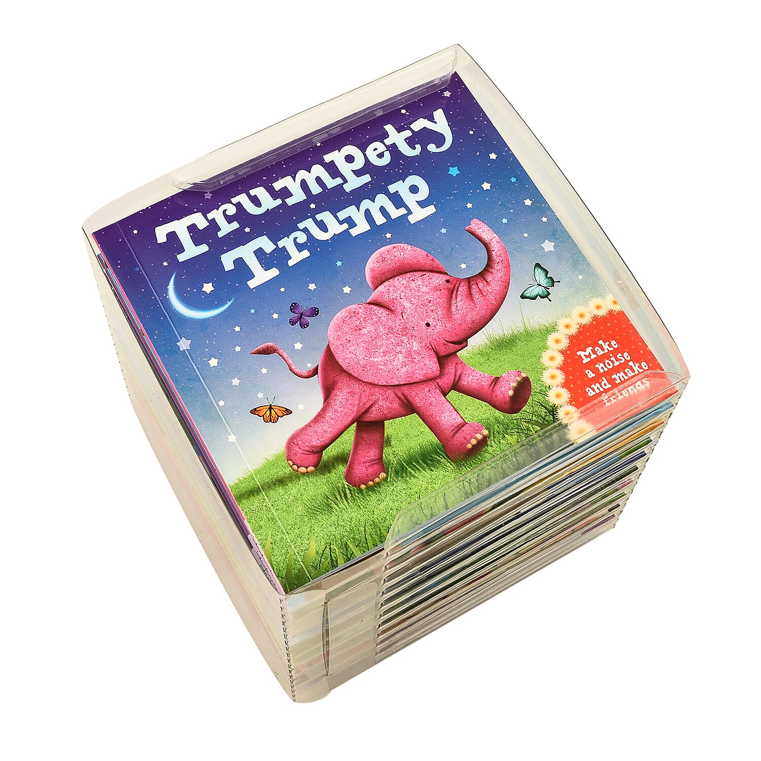 Set of 10 Books - My little Library of Animal Stories - Red