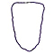 African Amethyst Necklace (Size - 20) With Magnetic Clasp in Stainless Steel