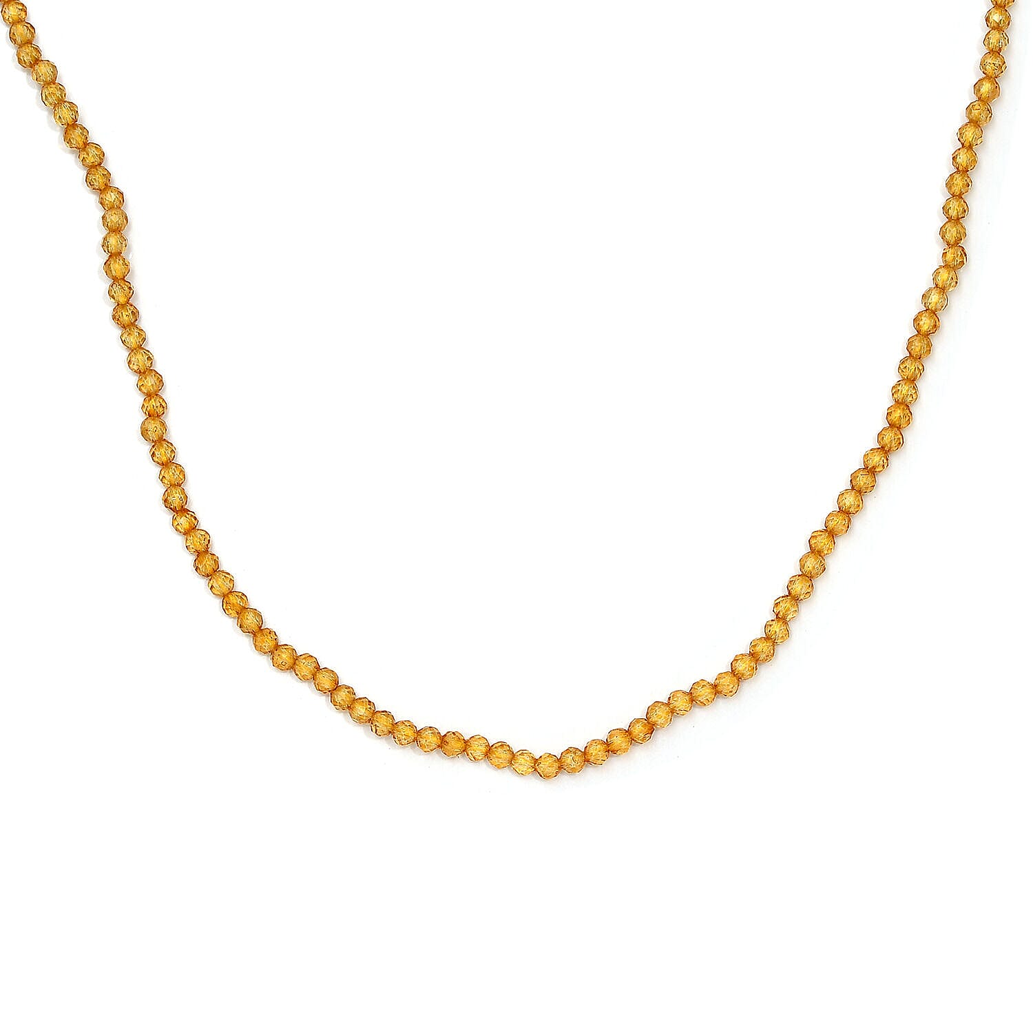 One Time Deal- Citrine Necklace (Size - 20)