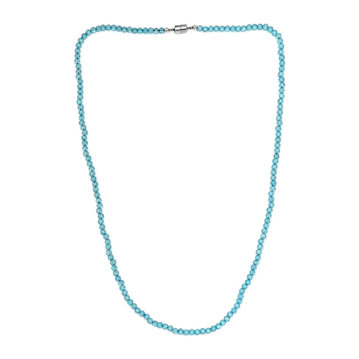 Blue Topaz Necklace (Size - 20) 33.00cts