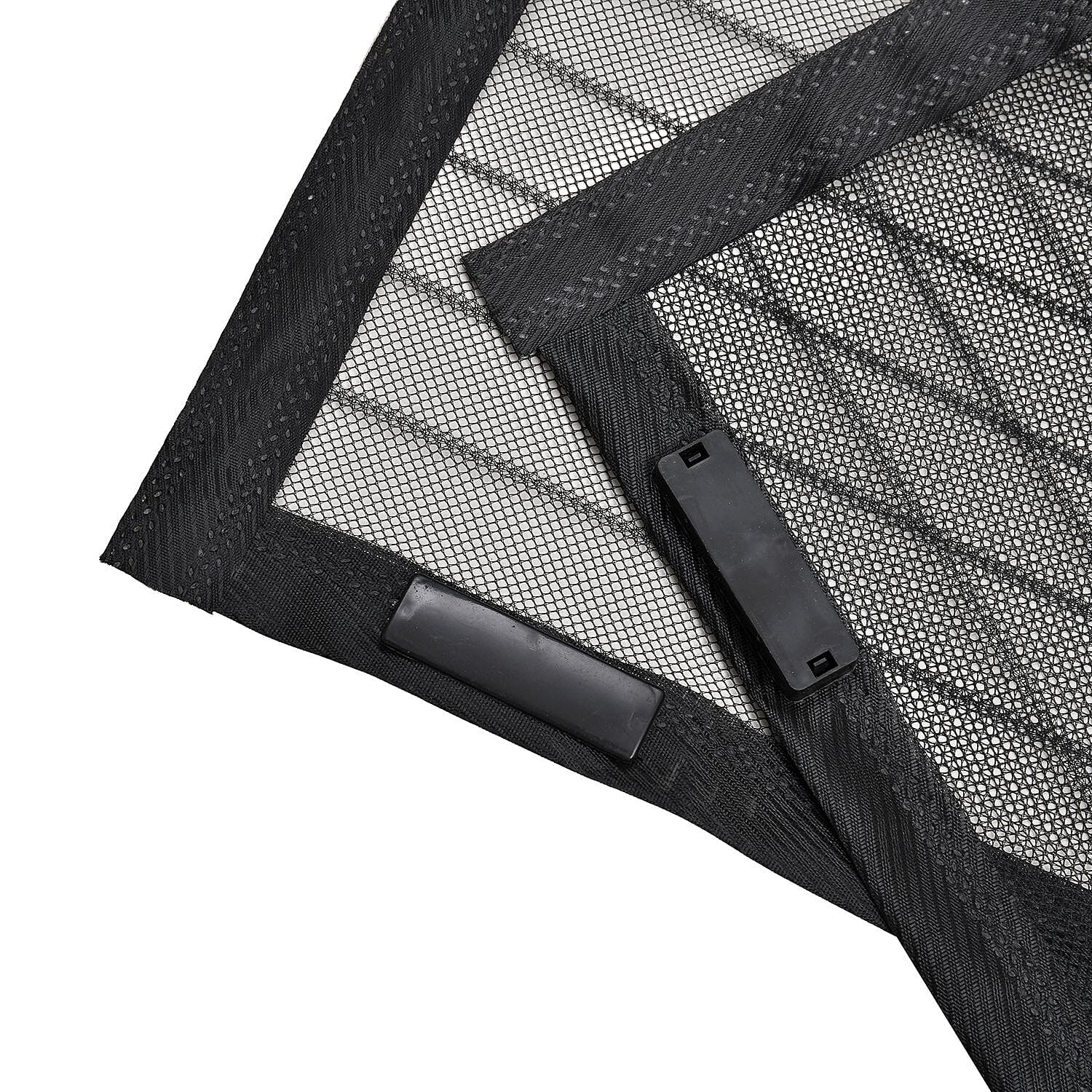 Homesmart - Magnetic Screen Door (Size 220x100 cm) - Black