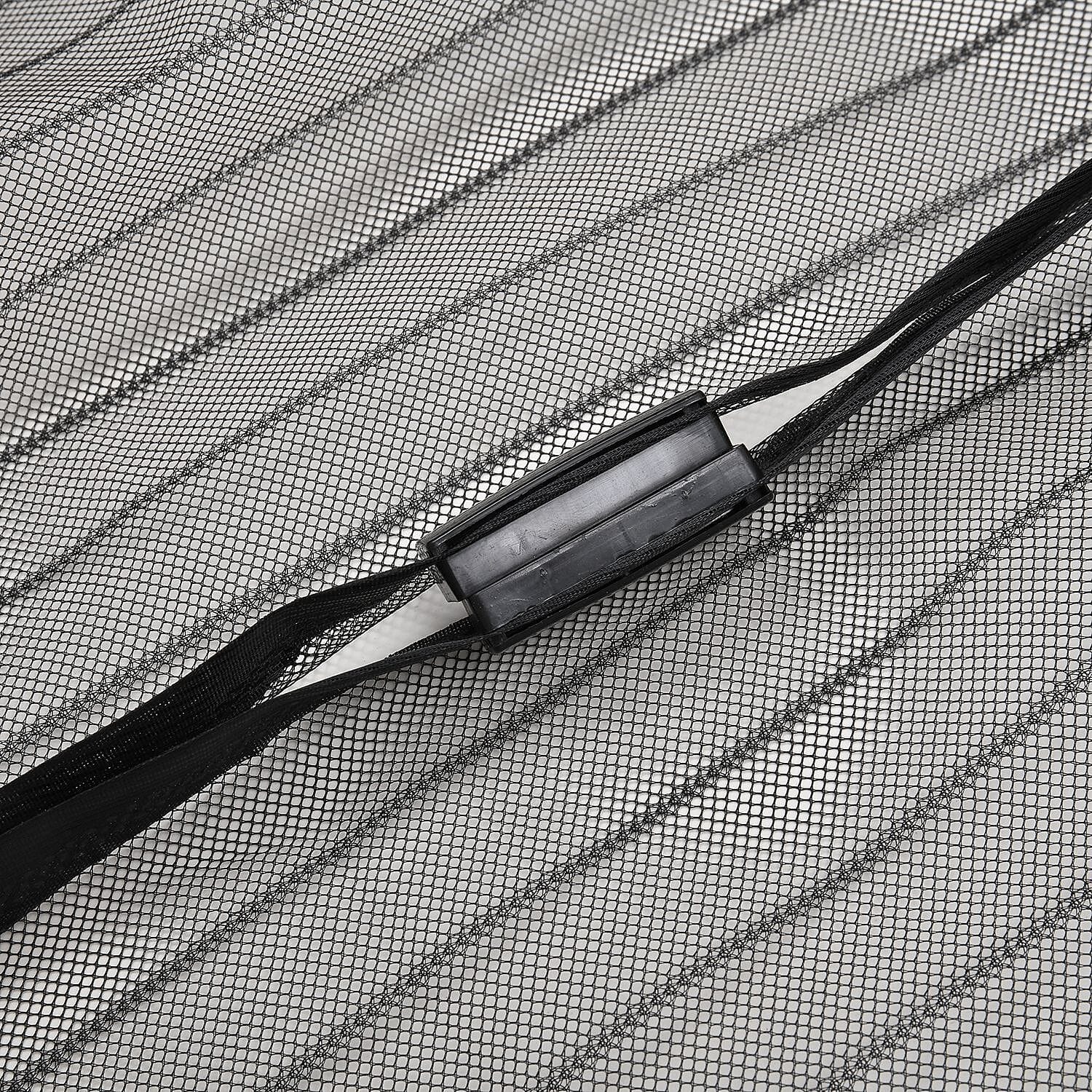 Homesmart - Magnetic Screen Door (Size 220x100 cm) - Black