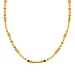 Yellow Gold Overlay Sterling Silver Chain (Size - 20)