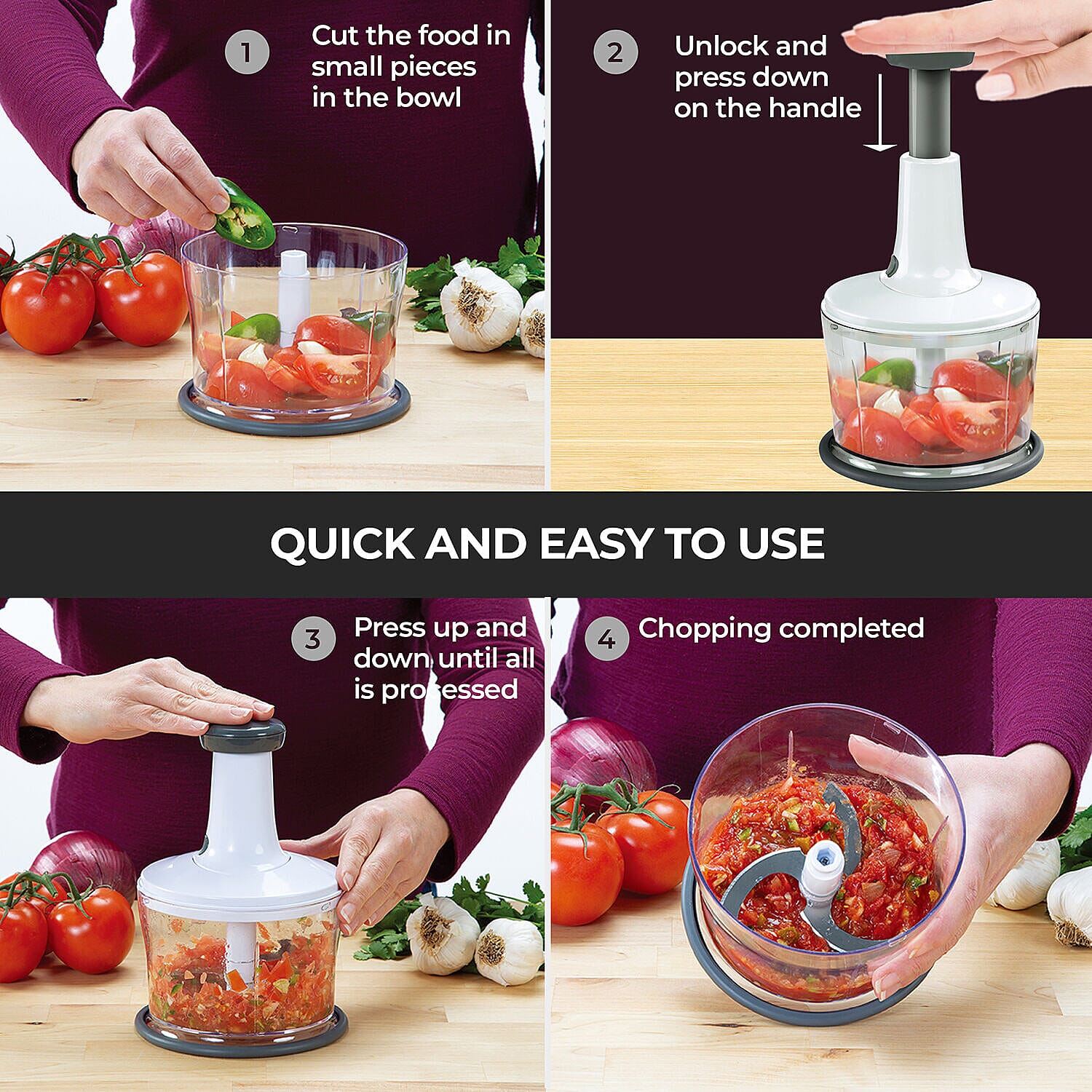 Non Electric Vegetable Chopper