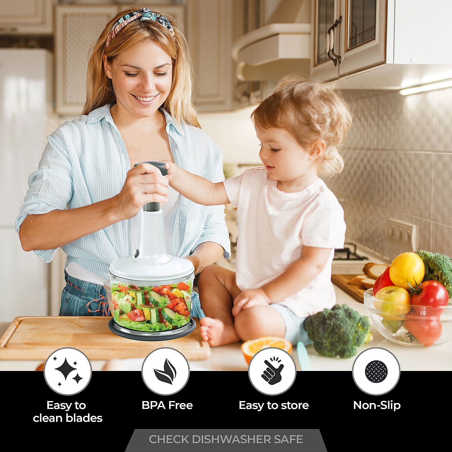 Non Electric Vegetable Chopper