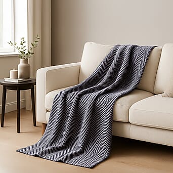 https://tjcuk.sirv.com/Products/72/7/7272645/Cashmere-Wool-Wave-Throw-Blanket-Size-260x140-cm-Black-White_7272645_1?w=342&h=342