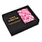 Soap Flower Gift Box with Heart Necklace (18+2 Extension) - Pink & Silver