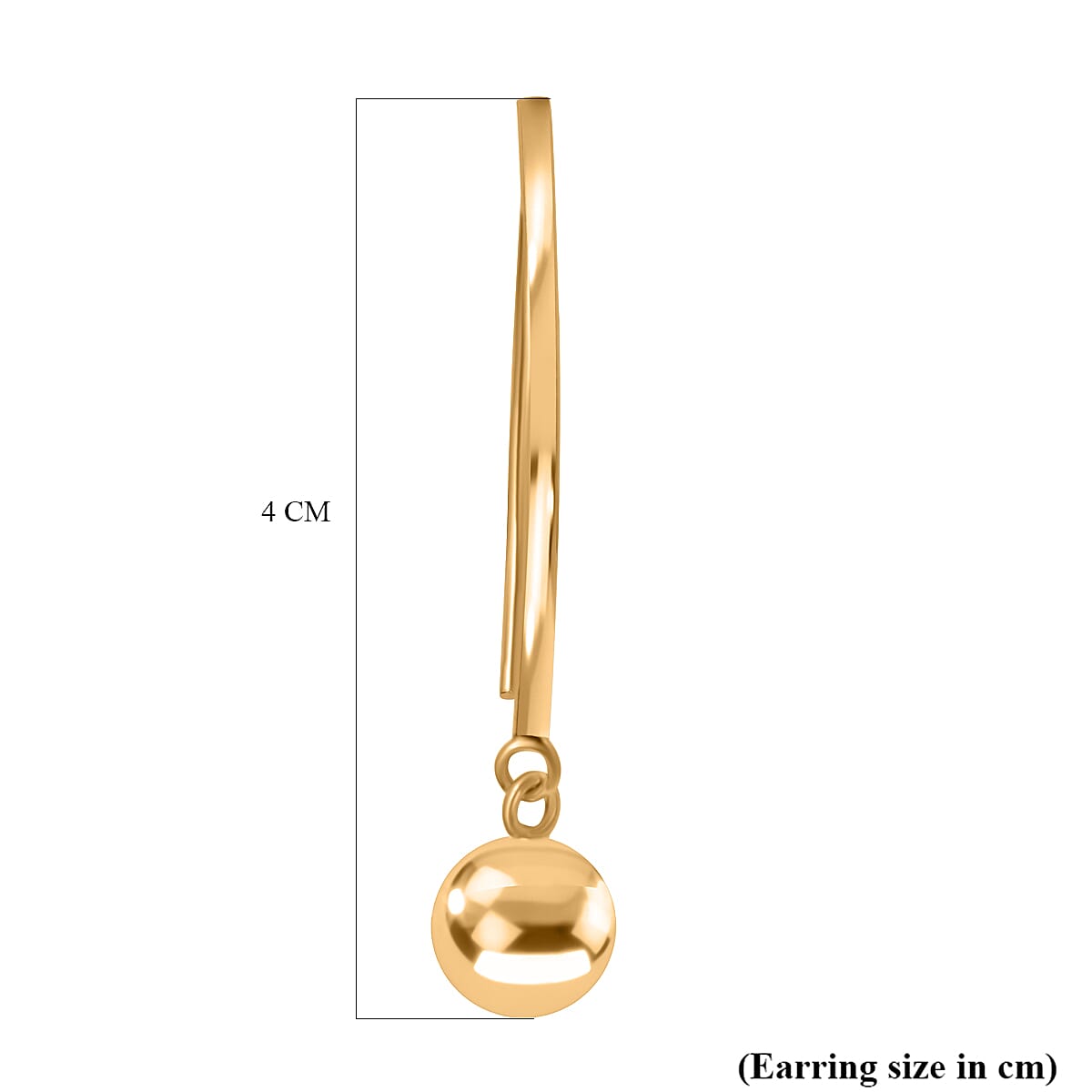 Sterling Silver Ball Drop Earrings