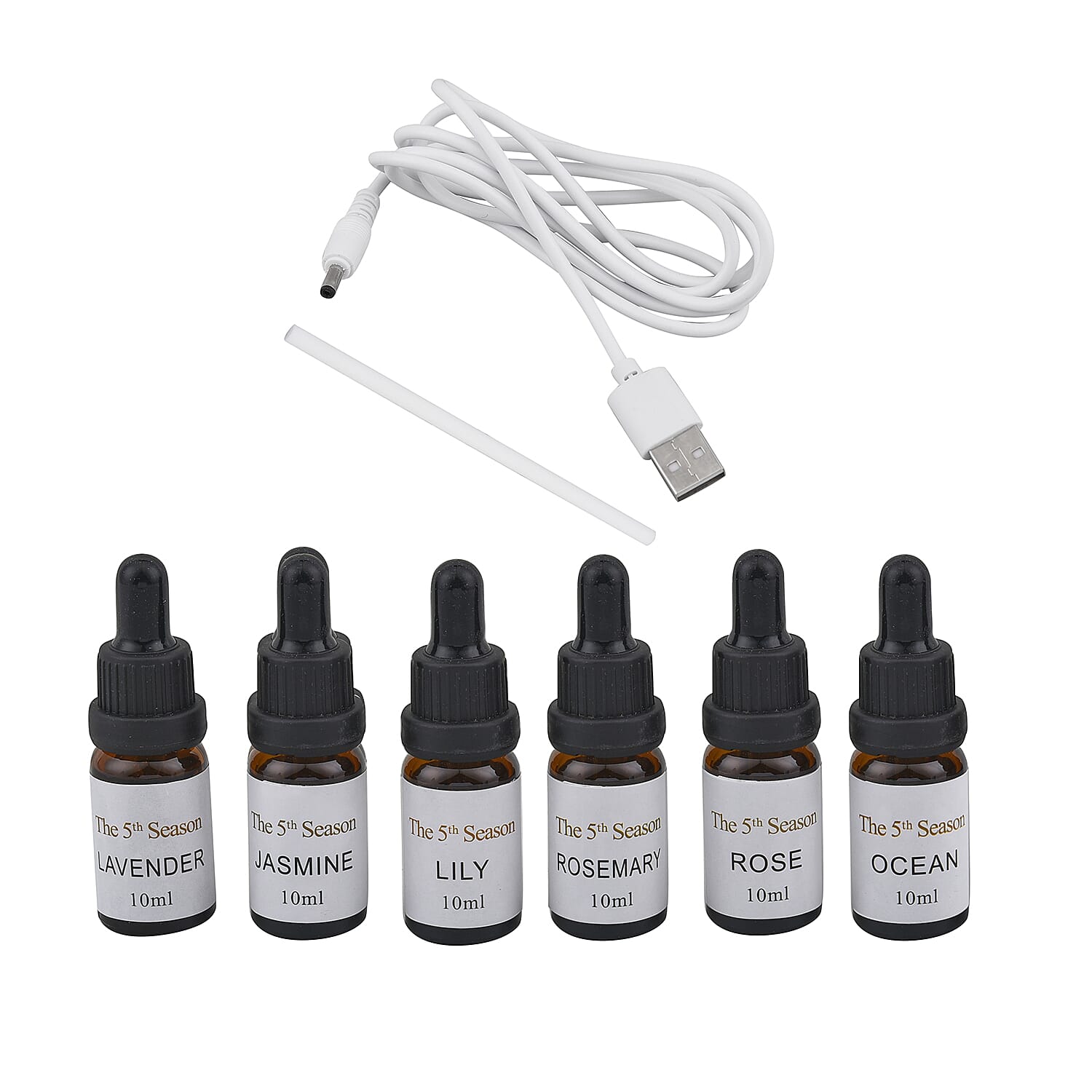 The 5th Season Louver Diffuser - Lamp with 6 Fragrance Oil - 250 ML