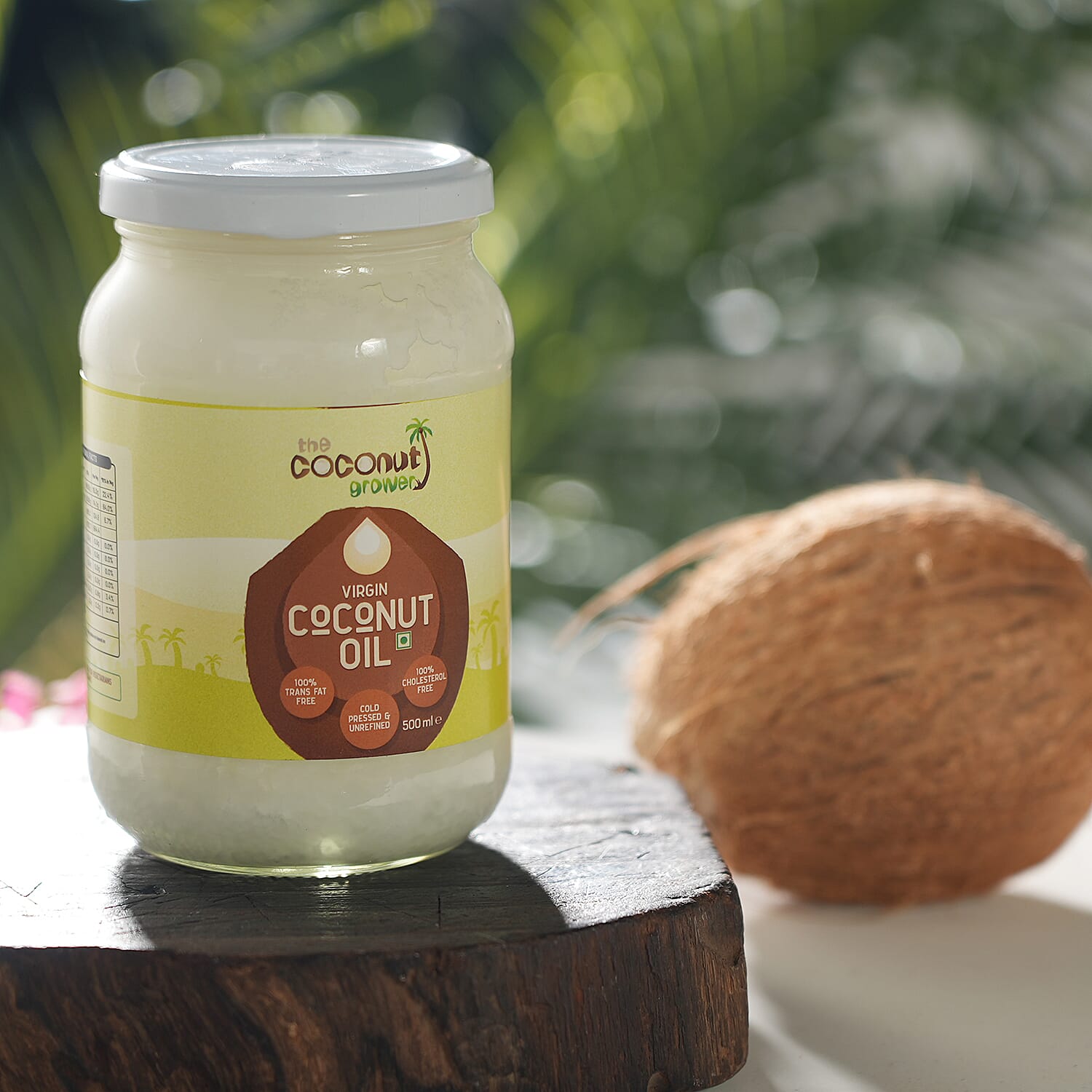 The Coconut Grower Cold Pressed Virgin Coconut Oil - 500ml