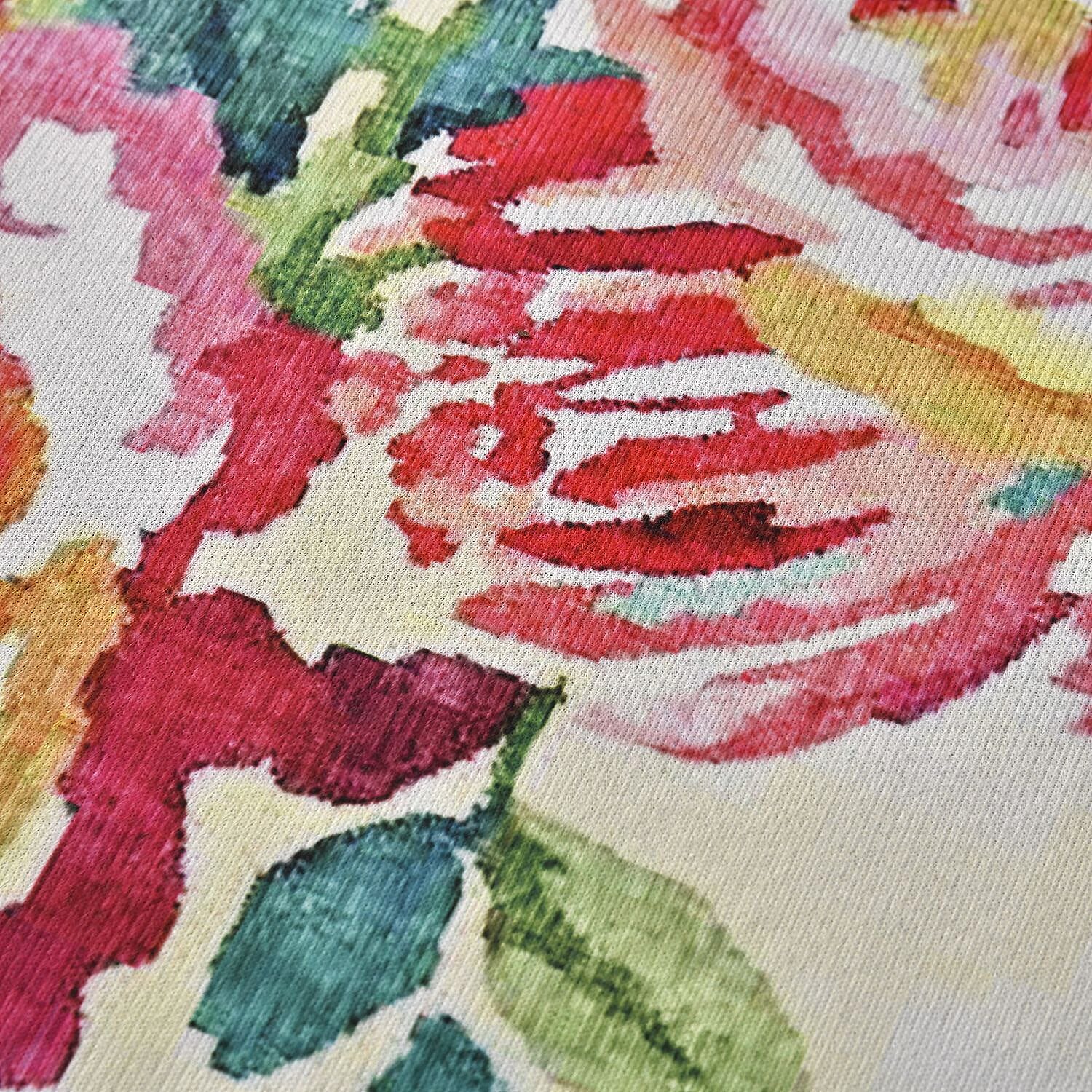 Homesmart Peony Pattern Crystal Velvet Rug (Size 120x80 cm) - Rose