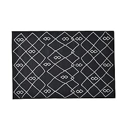 Homesmart Peony Pattern Crystal Velvet Rug (Size 120x80 cm) - Rose