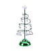 Strings Christmas LED Tree Design Night Lamp (Size 33x13x13cm) (3xAAA Batteries - Not Incl.) - Red