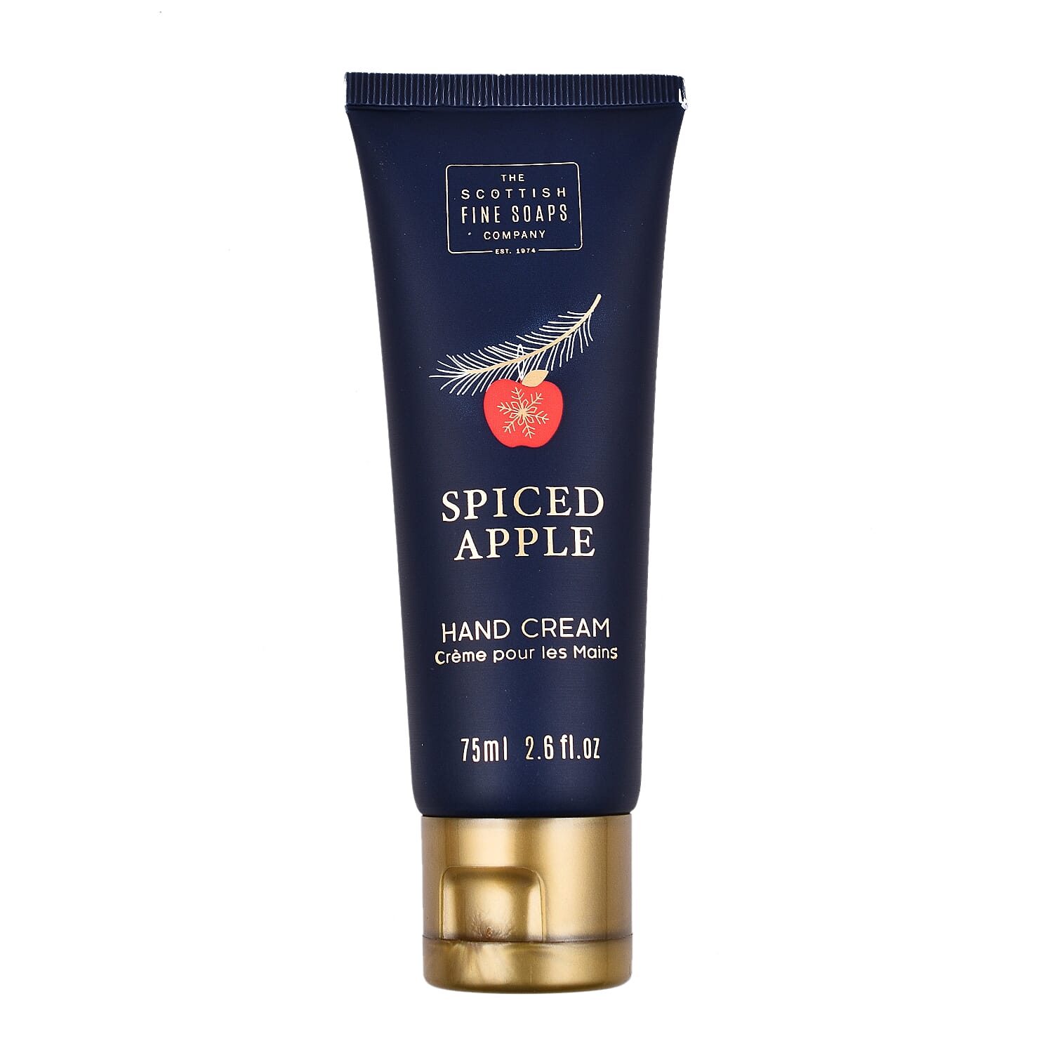 Scottish Fine Soaps - Spiced Apple Luxurious Gift Set 3x75ml Tubes, 1x40g Soap, Drum Scottish Fine Soaps - Spiced Apple Luxurious Gift Set 3x75ml Tubes, 1x40g Soap, Drum