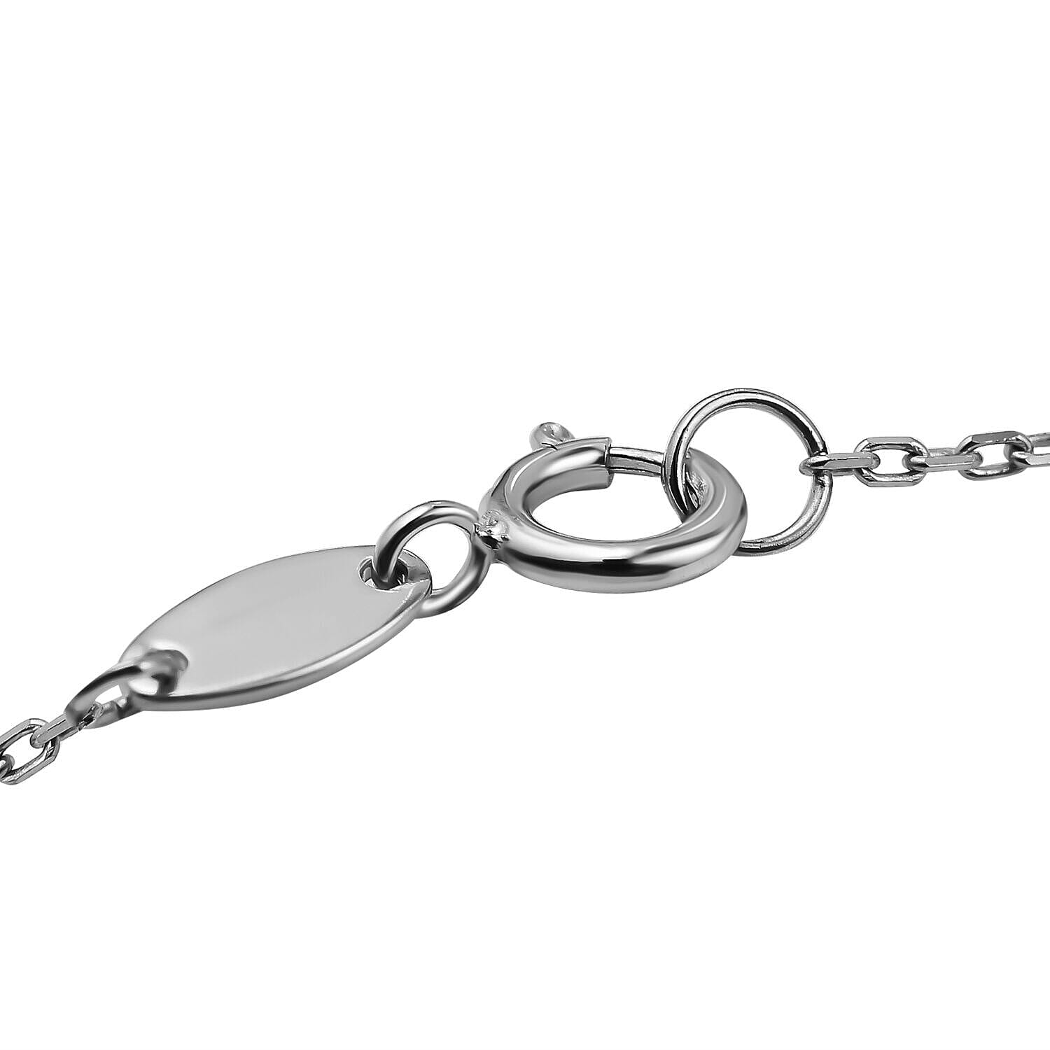 AAA Exclusive Edition Gemfields Zambian Emerald Pendant with Chain (Size - 20) in Rhodium Overlay Sterling Silver 1.20 Ct.