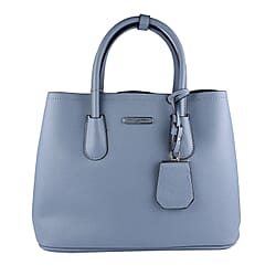 DAVID JONES Handbag with Handle Hold & Shoulder Strap (Size 34x25x14Cm) - Blue