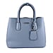 DAVID JONES Handbag with Handle Hold & Shoulder Strap (Size 34x25x14Cm) - Blue