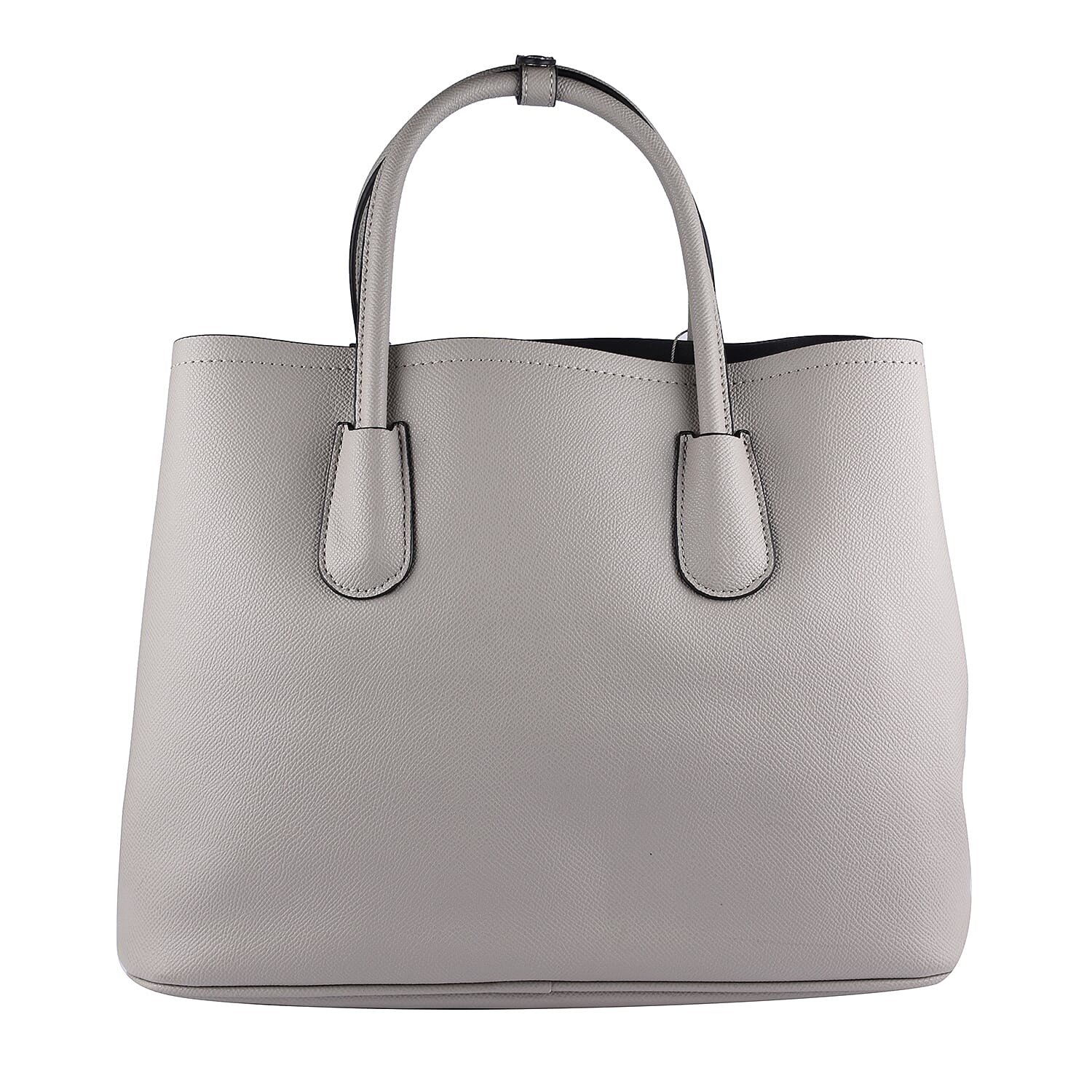 DAVID JONES Handbag with Handle Hold & Shoulder Strap (Size 34x25x14Cm) - Grey