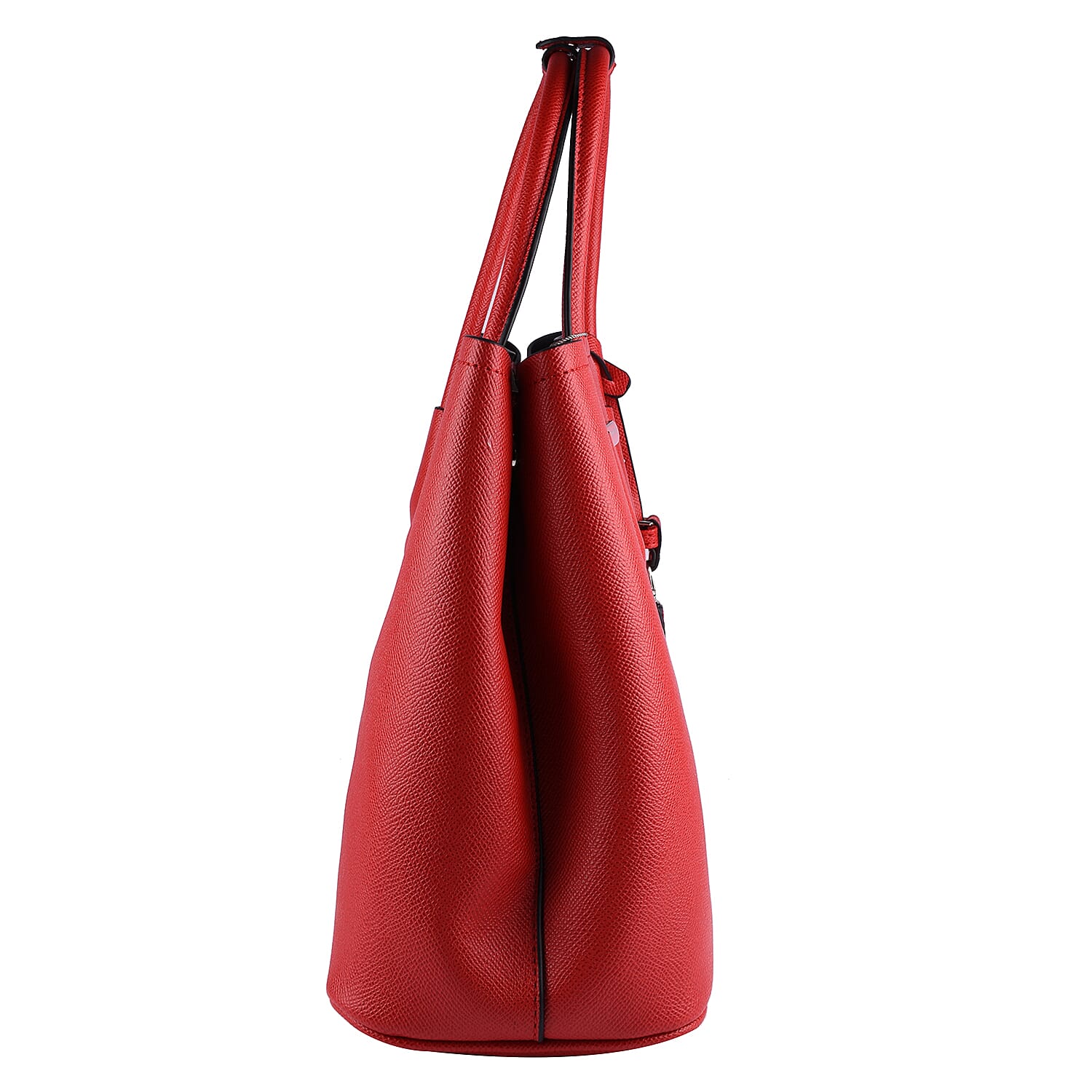 DAVID JONES Handbag with Handle Hold & Shoulder Strap (Size 34x25x14Cm) - Red