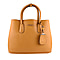 DAVID JONES Handbag with Handle Hold & Shoulder Strap (Size 34x25x14Cm) - Yellow