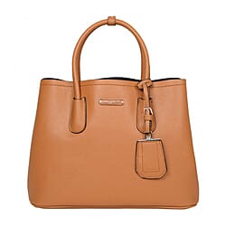 DAVID JONES Handbag with Handle Hold & Shoulder Strap - Beige