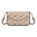 DAVID JONES Crossbody Bag with Shoulder Strap - Beige