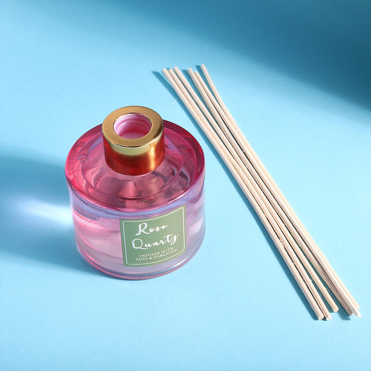 Reed Diffuser in Round Jar with Reed Sticks (105ml)  - Pink