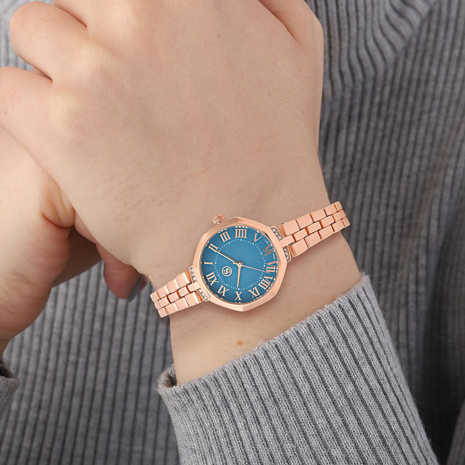 White Crystal  Ladies Watch 0.30 ct  0.300  Ct.