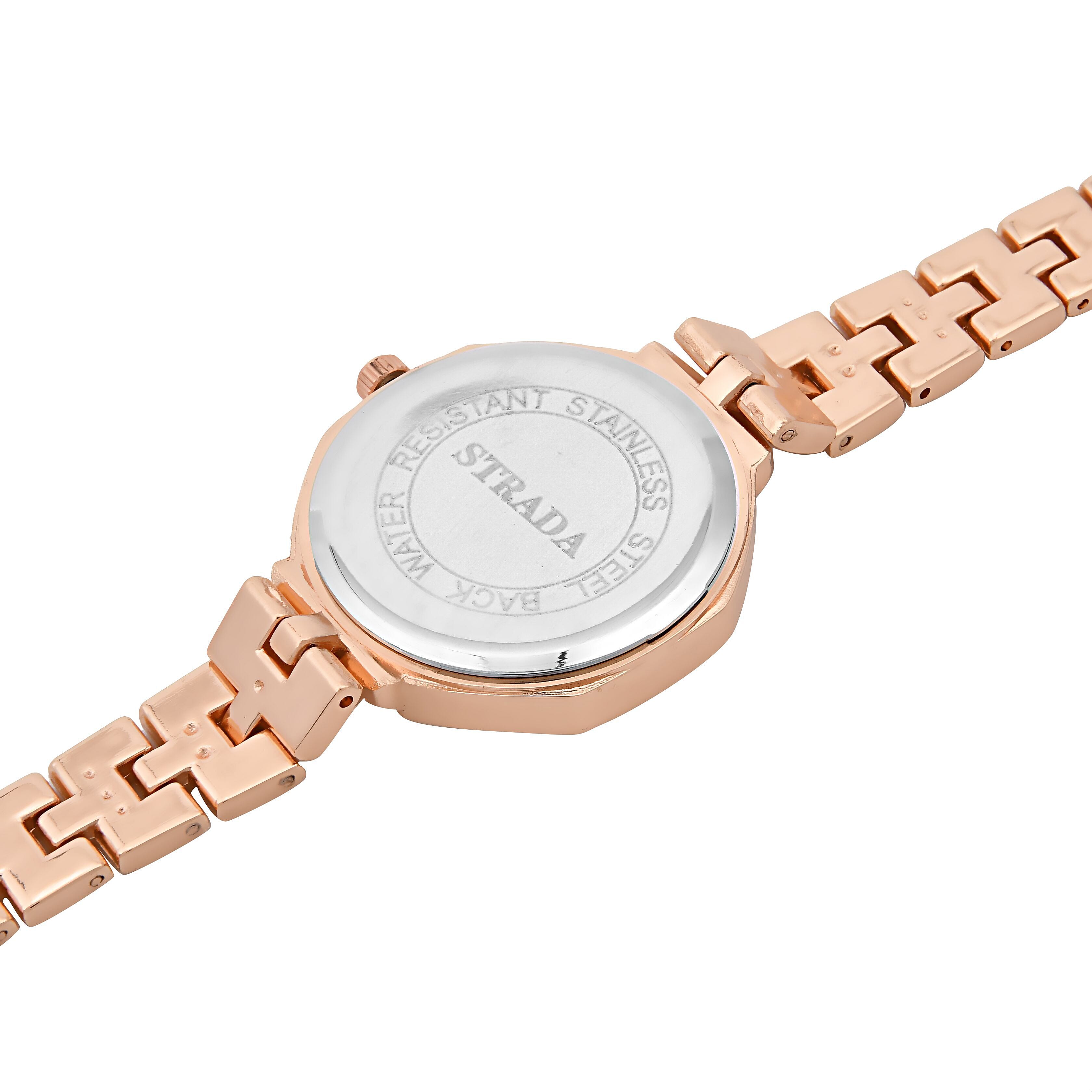 White Crystal  Ladies Watch 0.30 ct  0.300  Ct.