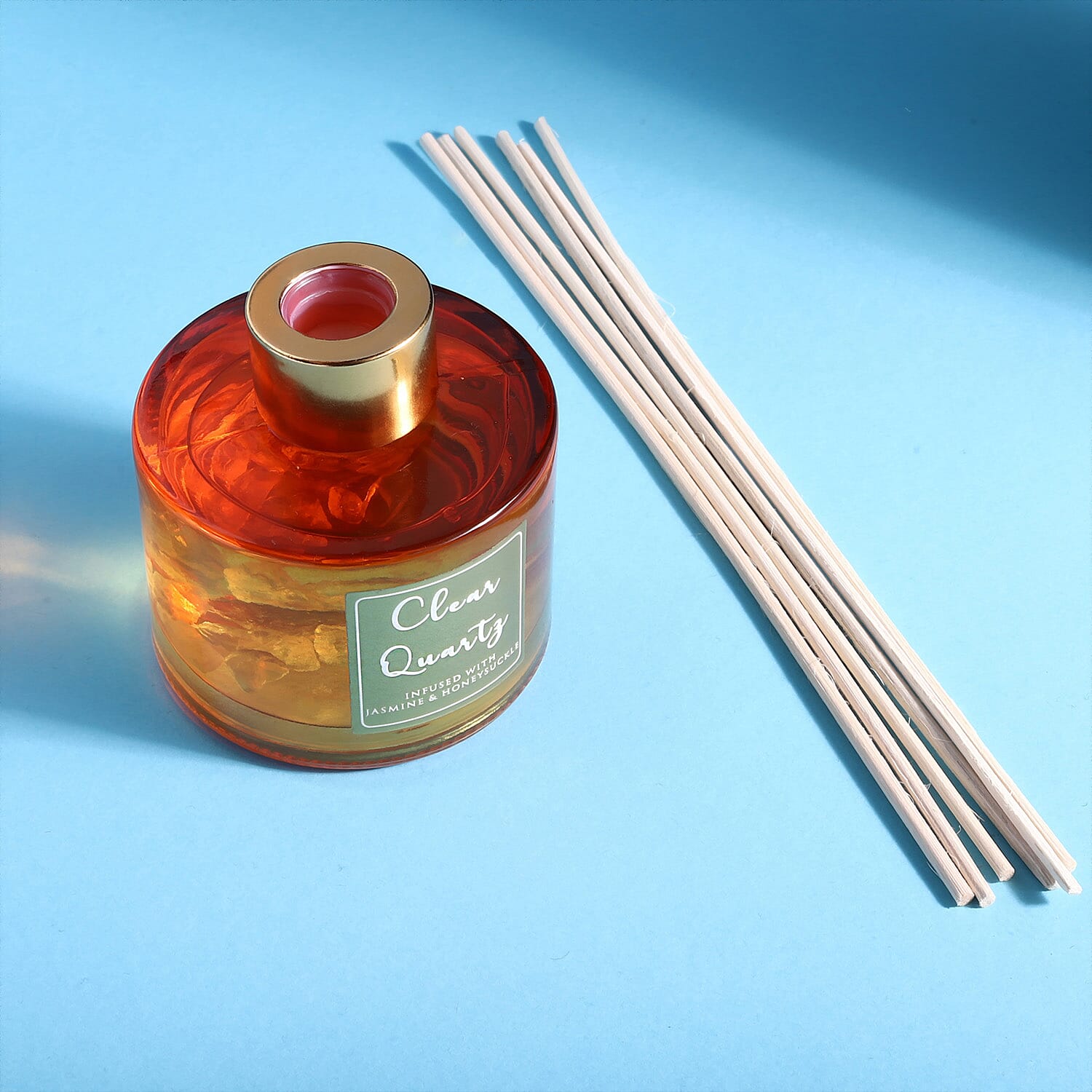 Reed Diffuser in Round Jar with Reed Sticks (105ml) - White