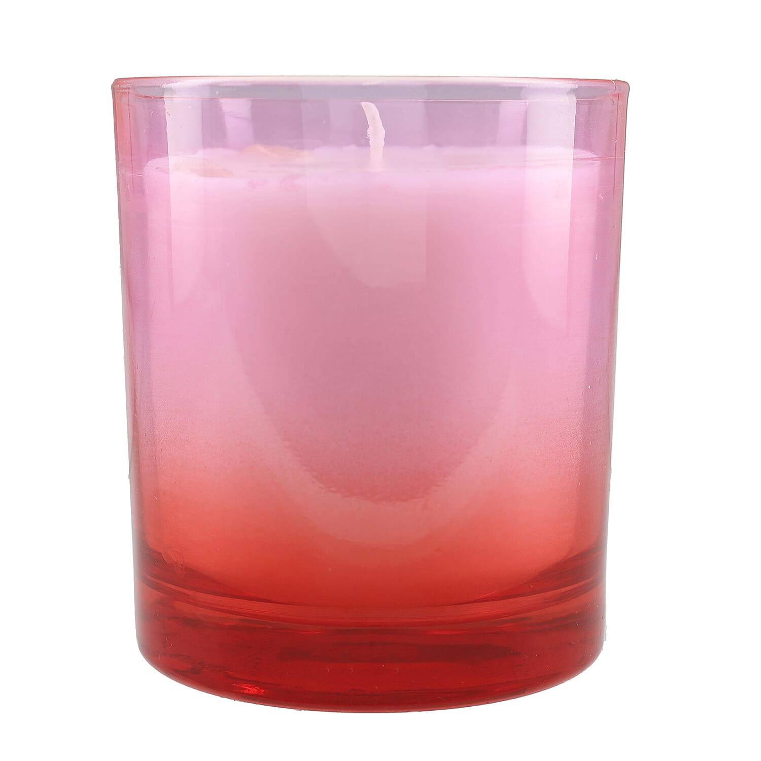 Healing Stone Scented Candle in Glass Jar (200gm) - Rose Quartz
