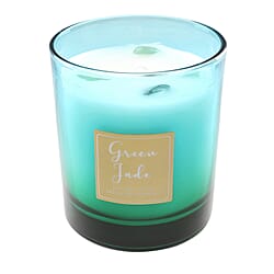 Healing Stone Scented Candle in Glass Jar (200gm) - Purple