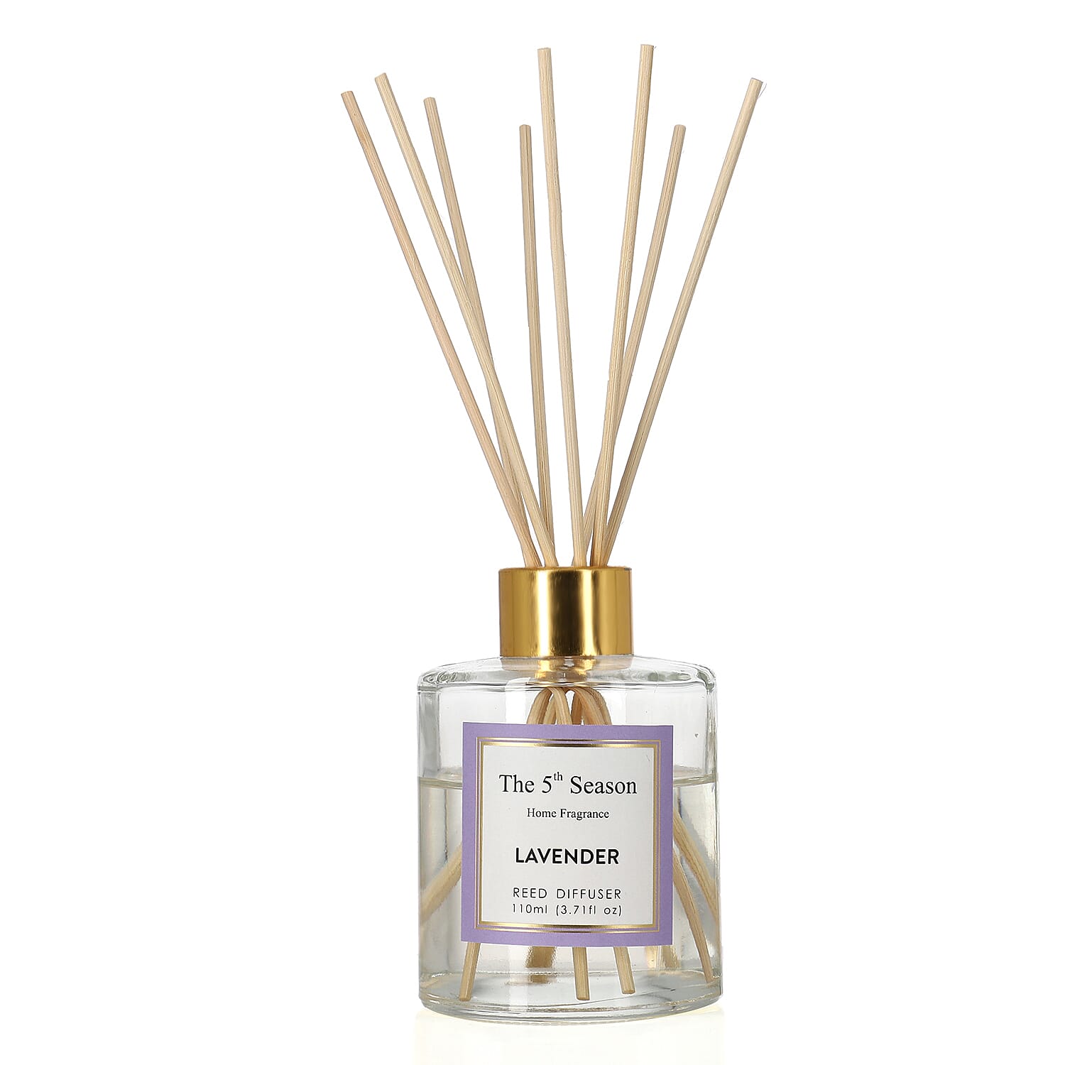 Reed Diffuser Gift Set with Natural Reeds (110ml) - Lavender