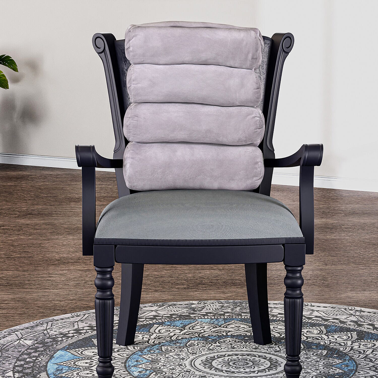 Homesmart Transforming Bench Cushion (Size 60x40x8.7 cm) - Light Grey