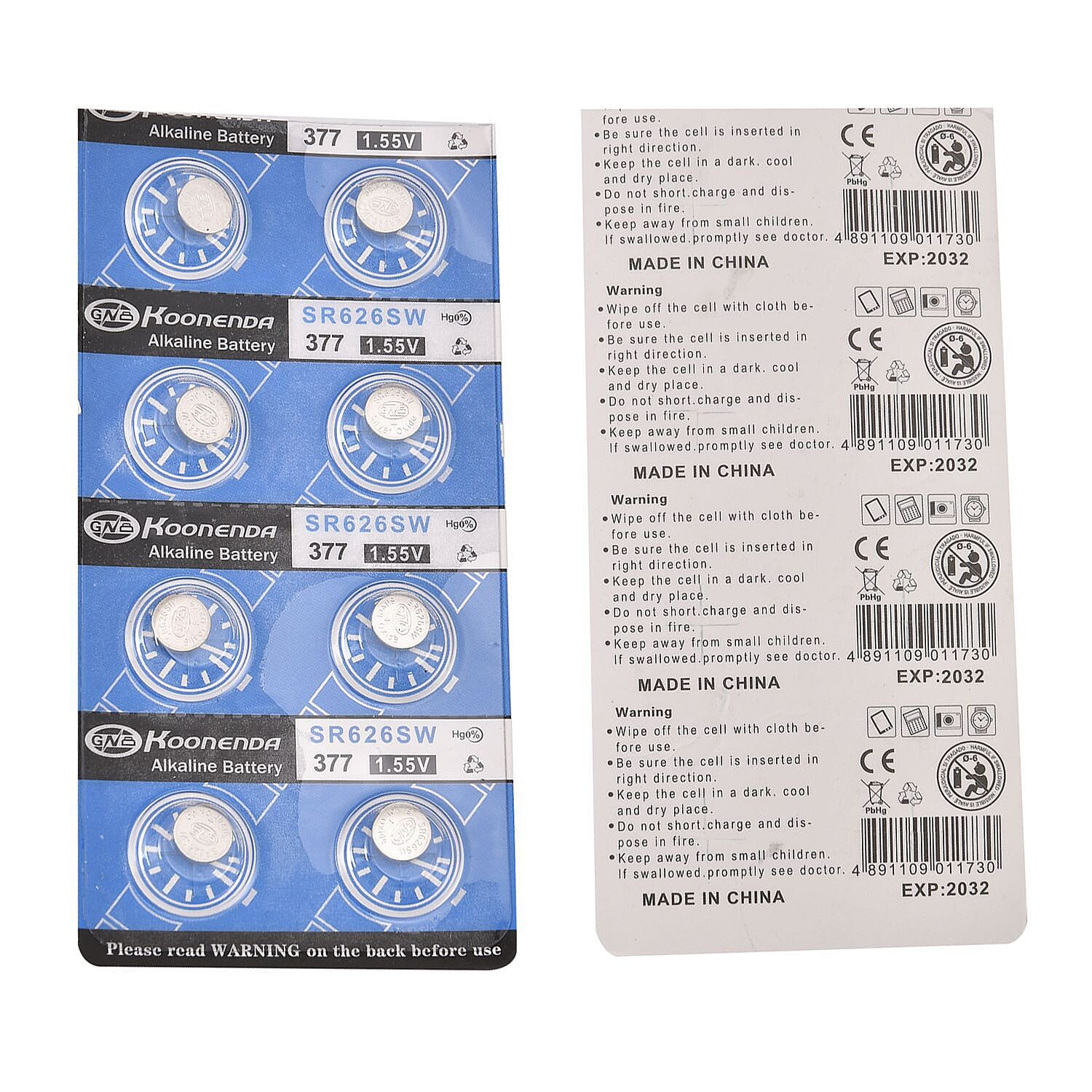 16 Piece Watch Repair Toolkit Including 8 Batteries